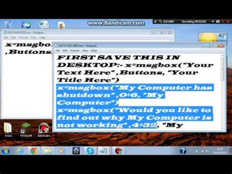 Image result for Fake Notepad Virus Script