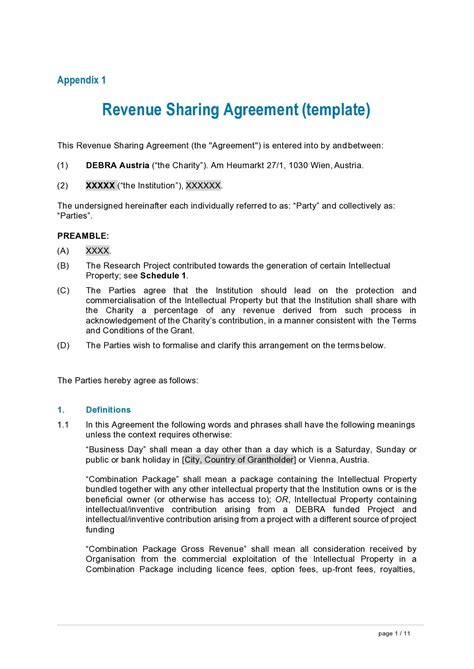Income Share Agreement Template