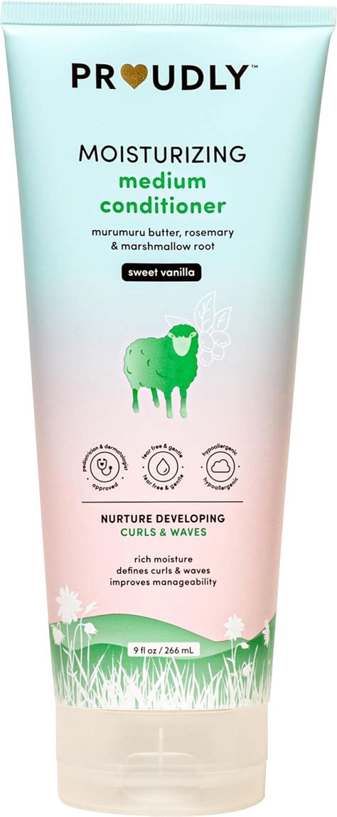 Amazon.com: PROUDLY Moisturizing Wavy & Curly Hair Baby Conditioner by ...