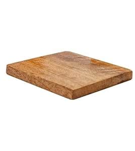 ONIJA Sheesham Wood Handcrafted Tea Coaster Set of 1 for Home Wooden ...