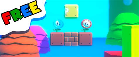 3D Mario Unity Tutorial 的图像结果