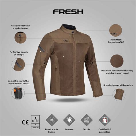 IXON Fresh Slim Brown Jacket