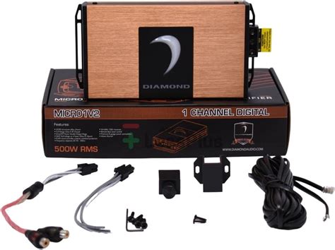 Buy Diamond Audio MICRO1V2 Monoblock 500W RMS Class D Amplifier Online ...