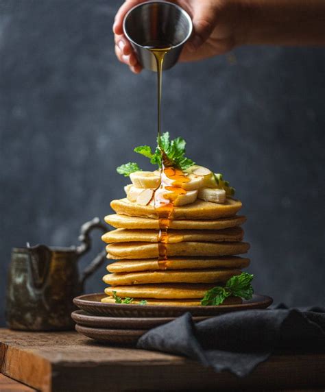Download Food Photography Layers Of Pancakes Wallpaper | Wallpapers.com