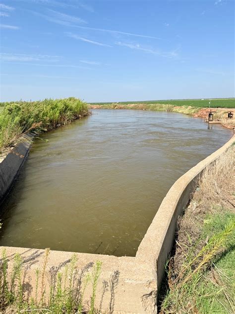 So happy to see the Altus irrigation canal full after 3 years of no ...
