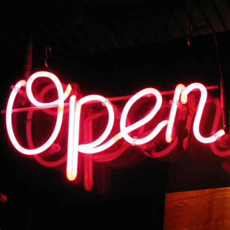 Open Signs | LED Neon & Lighted Open Signs for Businesses – Neonific