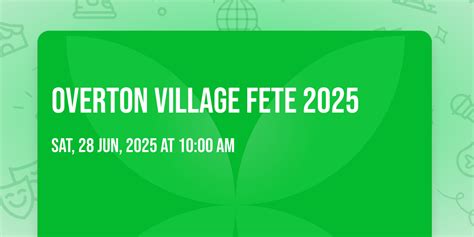Overton Village Fete 2025, Overton on Dee, Wrexham, 28 June 2025 ...