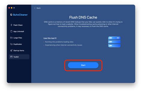 BuhoCleaner Guide - How to Flush DNS Cache