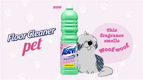 The Floor Cleaner that smells Woof woof - Asevi