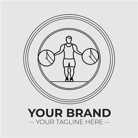 Gym Logo Simple 的图像结果