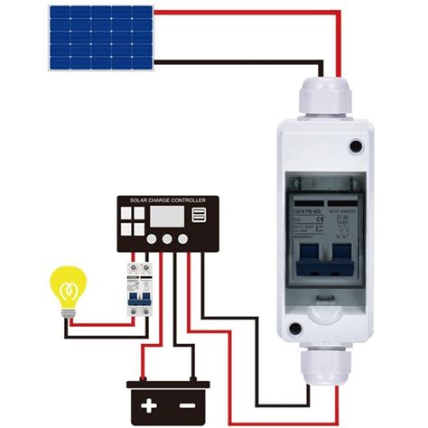PV Solar Photovoltaic Cell Combiner Box AC Circuit | Ubuy India