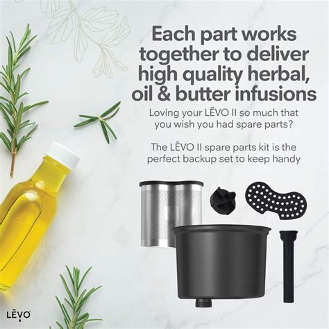 LEVO LĒVO II Spare Parts Kit - Includes Power Pod Herb India | Ubuy