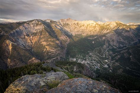 Twin Peaks Sunset | Ouray, Colorado | Mountain Photography by Jack Brauer