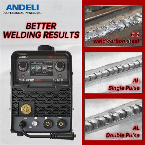 Andeli MIG-270P Pro Double Pulsed Welder - India | Ubuy