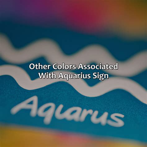 What Is Aquarius Color - colorscombo.com