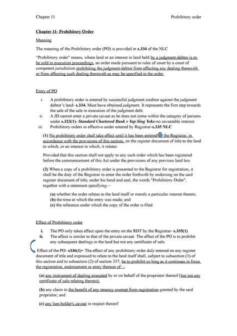 Image result for Prohibitory Order Books