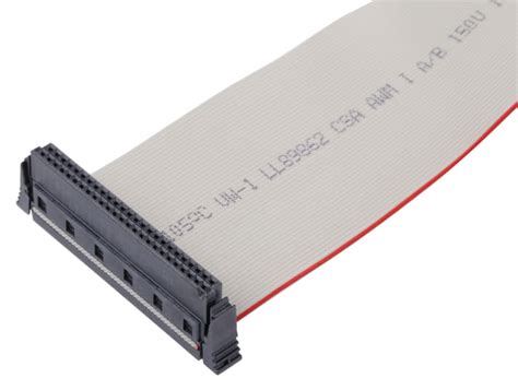 173795 / 173795-E ERNI | ERNI Flat Ribbon Cable, 50-Way, 1.27mm Pitch ...