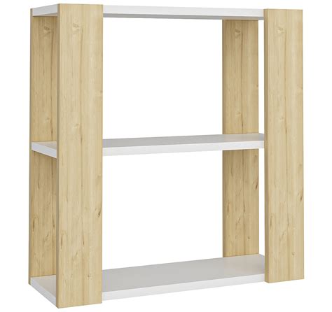 Étagère murale Rakkestad à 2 niveaux 60 x 60 x 25,6 cm blanc / effet ...