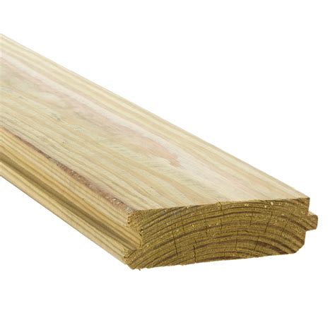 2-in x 6-in Radius edge Pressure Treated Lumber at Lowes.com