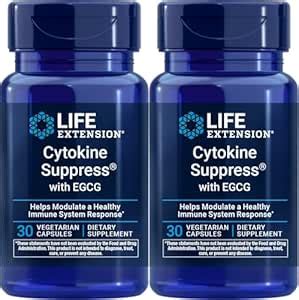 Buy Life Extension Cytokine Suppress, with Egcg 30 Vcaps (30 Vcap ...