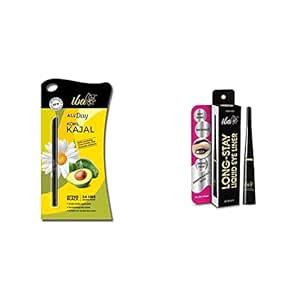 Buy Iba Long Stay Liquid Eyeliner, Jet black, 6.5ml & Iba All Day Kohl ...