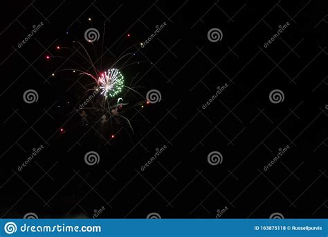 The Color of Fireworks stock photo. Image of independence - 163875118