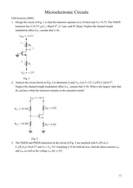 Image result for Microelectronic Circuits Tutorials
