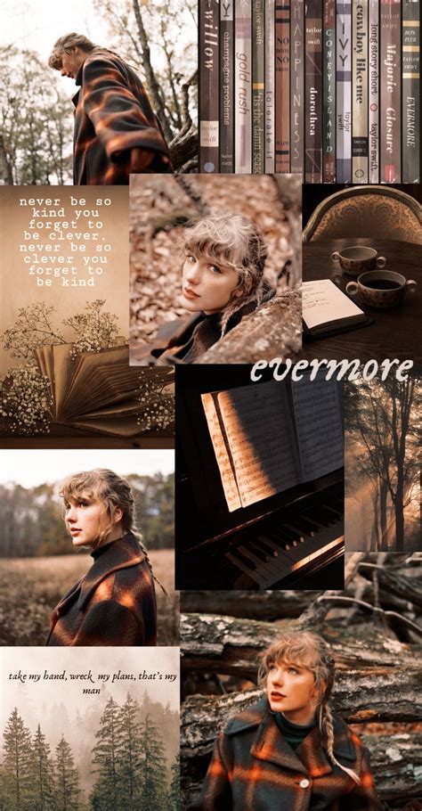 wallpaper taylor swift evermore | Senhora dos gatos, Indústria da ...
