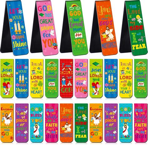 Harloon 48 Pcs Christian Bookmarks for Kids Bible Verses India | Ubuy