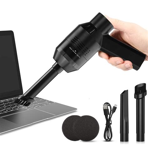 Keyboard Vacuums Cleaner, KeepTpeeK Portable Mini Electric Vacuum ...