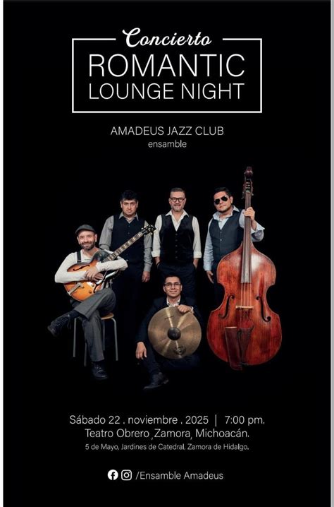 Romantic Lounge Night, Teatro Obrero, Zamora, 22 November 2025 | AllEvents