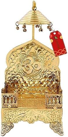 Buy Generic Nirmal Handicraft Gold Metal Handicraft Pooja Jhula | Swing ...