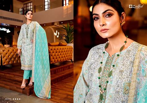 KAVYA VOL-2 BY ZULFAT 490-001 TO 490-010 SERIES BEAUTIFUL FESTIVE SUITS ...
