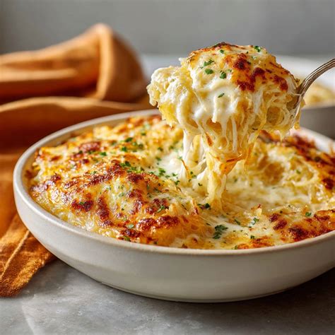Creamy Cheesy Baked Spaghetti Squash: Irresistibly Moist & Flavorful!