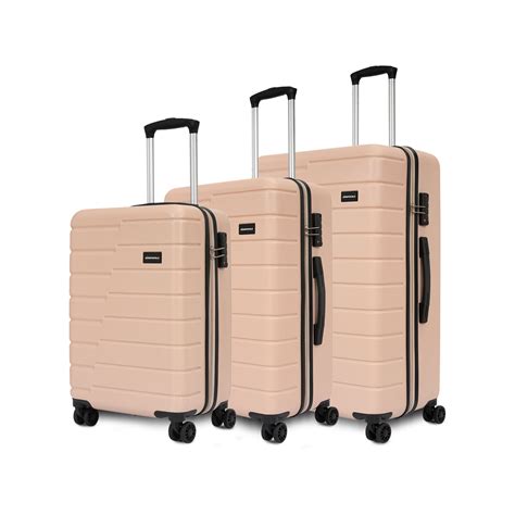 Aeropostale Stout Hard Luggage Beige (Set of 3) – BAGLINE