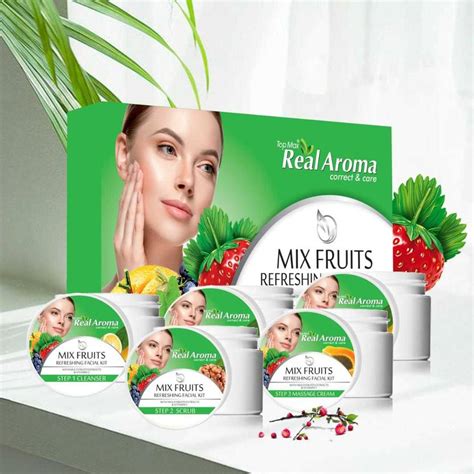 Topmax real aroma MIX FRUITS FACIAL KITS - Price in India, Buy Topmax ...