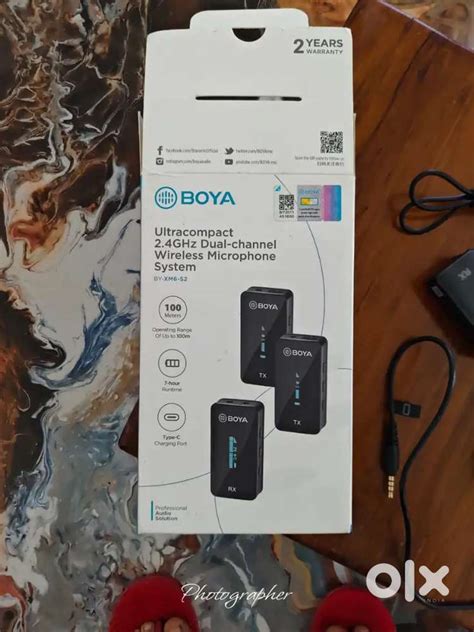 BOYA BY-XM6 S2 2.4GHz Dual Wireless Lavalier Microphone System - Games ...