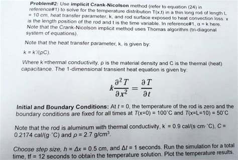 +Examples of Crank Nikolson Metho Implicit Method Using Finite Difference Method 的图像结果