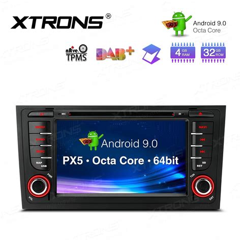 XTRONS Android 8.0 7 inch Touch Display 4GB DDR3 RAM 32GB ROM Car ...