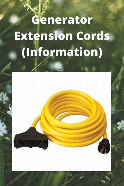 Image result for Portable Generator Using Extension Cords Only