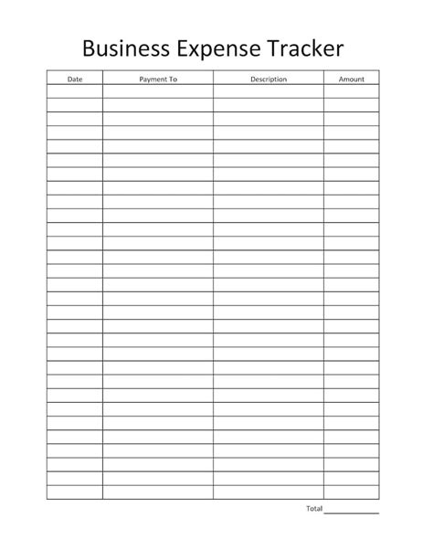 business expense tracker