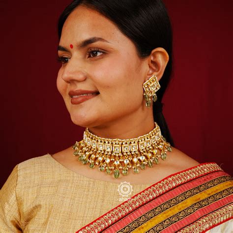 Silver Choker Neckpiece – aham jewellery | handcrafted silver jewellery