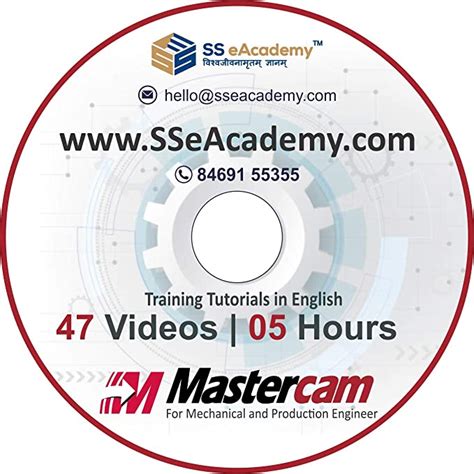 Mastercam 2018 CAD I CAM DVD in English : Amazon.in: Software