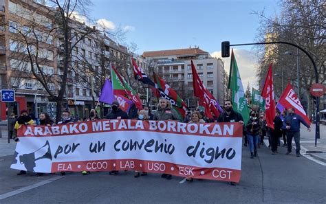 ELA prepara jornadas de huelga en el Metal de Araba para responder al ...