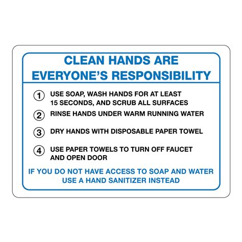 Image result for Clean Hands Sign