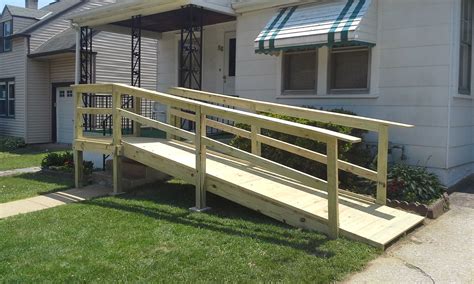 How To Build A Wheelchair Ramp For 4 Steps - Design Talk