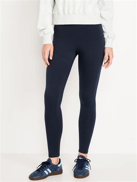 Cotton Spandex Leggings | Old Navy