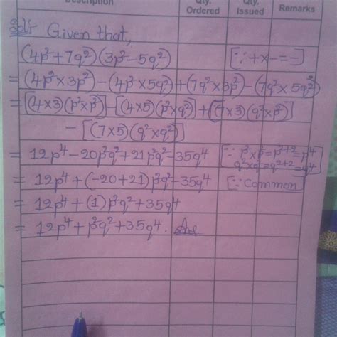 (4p^2 + 7q^2)(3p^2 - 5q^2)Pls answer I cant get this question for my ...