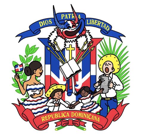 Feliz día de Independencia Dominicana. | Dominican republic flag ...