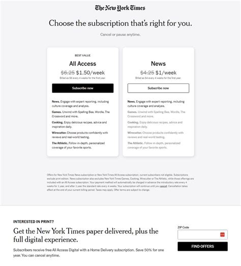 Successful Subscription Pages: Tips and Winning Examples
